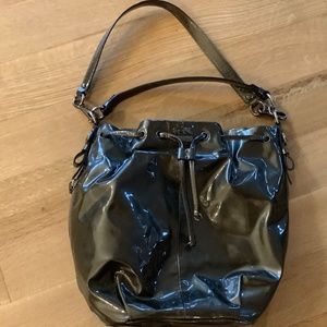 Coach Metallic Hobo Handbag
